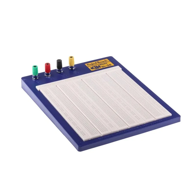 RS PRO Breadboard Prototyping Board 21 mm Height, 195 mm Width, 240 mm Length 102-9169