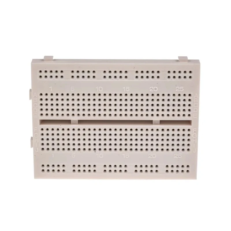 RS PRO Breadboard Prototyping Board, 80 mm Length x 60 mm Width x 10 mm Height, 390 Connection Points, 102-9147