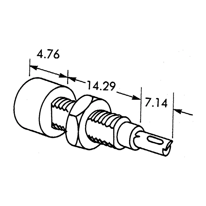 Johnson Components Red Female Test Socket 2 mm Connector, Solder Termination, Tin Plating, 10A 105-0802-001