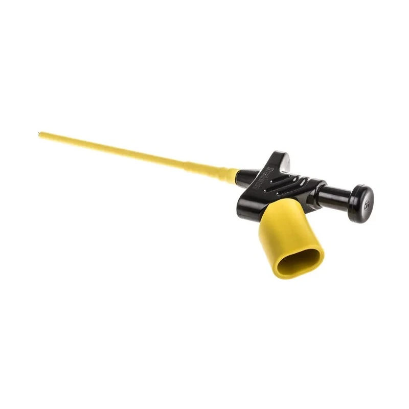 Hirschmann Test & Measurement Black Grabber Clip 3 mm Tip 60V DC 1A 4 mm Socket 973528100