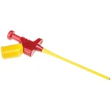 Hirschmann Test & Measurement Red Grabber Clip 3 mm Tip 60V DC 4A 4 mm Socket 973528101