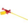 Hirschmann Test & Measurement Red Grabber Clip 3 mm Tip 60V DC 4A 4 mm Socket 973528101