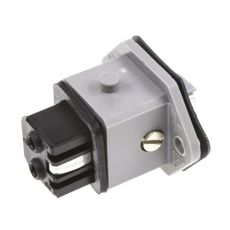 Hirschmann Industrial Power Connector 2P+PE, 16A, 250V, IP54 Grey, Panel Mount STAKEI 2 930647106