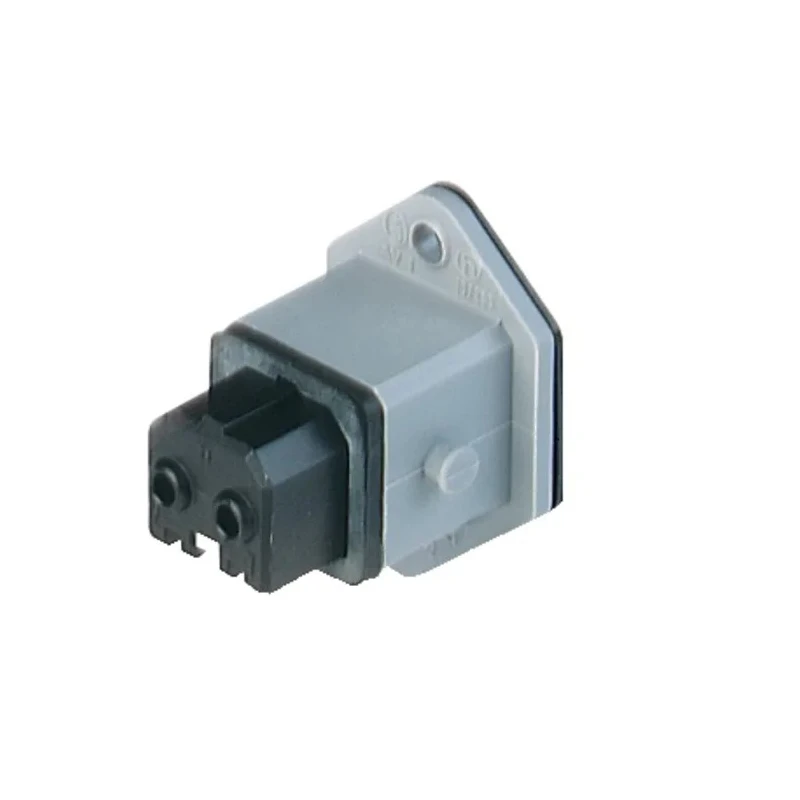 Hirschmann Industrial Power Connector 2P+PE, 16A, 250V, IP54 Grey, Panel Mount STAKEI 2 930647106