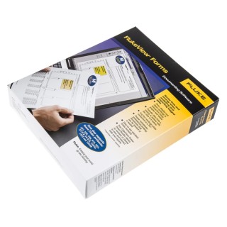 Fluke FlukeView Forms Multimeter Software Compatible with 789, 54II B, 53II B, 280, 180, 1653B, 1550B Series 1641372