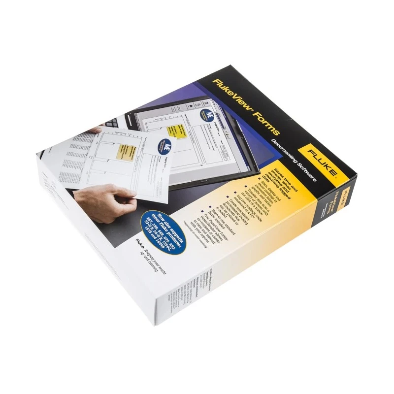 Fluke FlukeView Forms Multimeter Software Compatible with 789, 54II B, 53II B, 280, 180, 1653B, 1550B Series 1641372