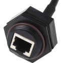 Molex ENSP3F5 Series RJ45 Connector Male/Female Panel Mount Cat5 Cat5e F/UTP Shield Straight 1 Port 8 Way 1300550013