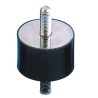 Paulstra Hutchinson M5 Male to Male Cylindrically Shaped Anti-Vibration Mount with 20 daN Compression, 16 mm Outside 521292