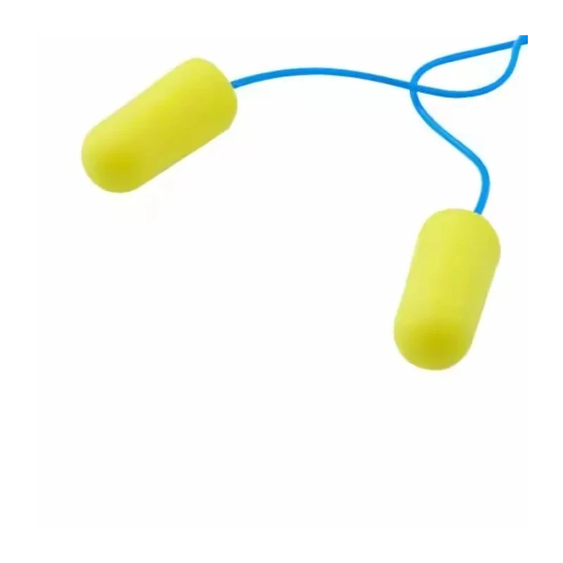3M E.A.R Soft Yellow Neons Series Yellow, Blue Disposable Corded Ear Plugs 34 dB Noise Reduction ES-01-005