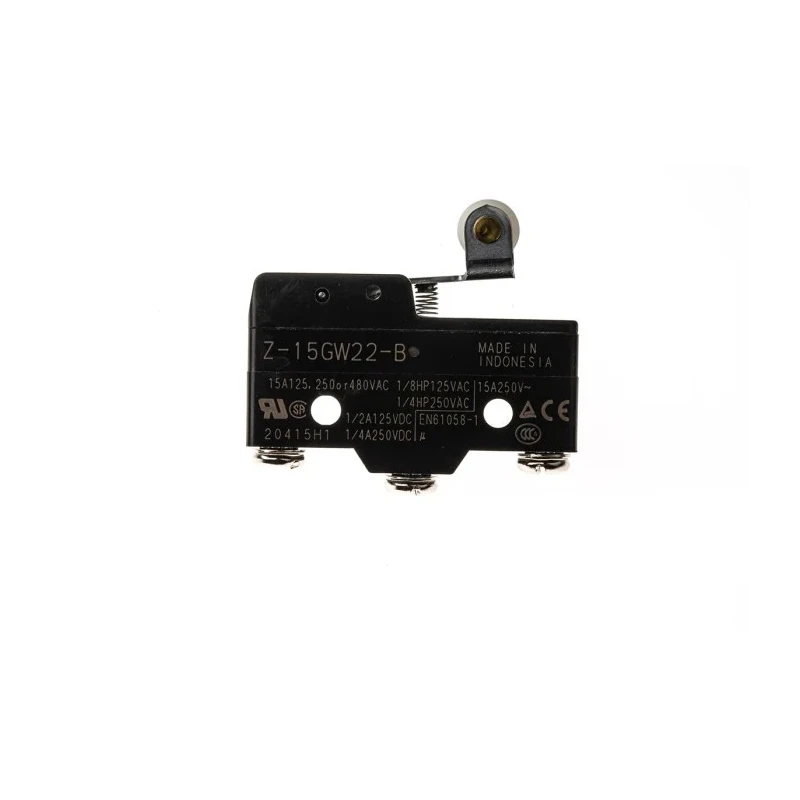 Omron Z Series Roller Lever Limit Switch SPDT 250V AC 15A IP00 