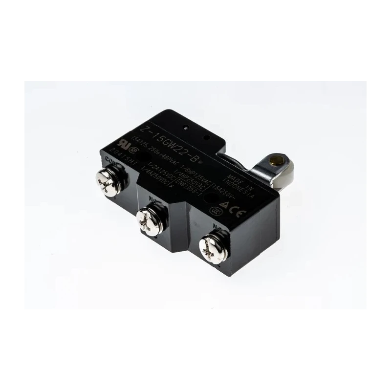 Omron Z Series Roller Lever Limit Switch SPDT 250V AC 15A IP00 