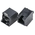 Molex RJ22 Cat3 Unshielded Female Modular Jack Connector Surface Mount 1 Port 4 Way 95503 Series