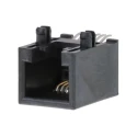 Molex RJ12 Female Modular Jack Connector, Surface Mount, Cat3 Unshielded Right Angle 1 Port 6 Way RJ12 