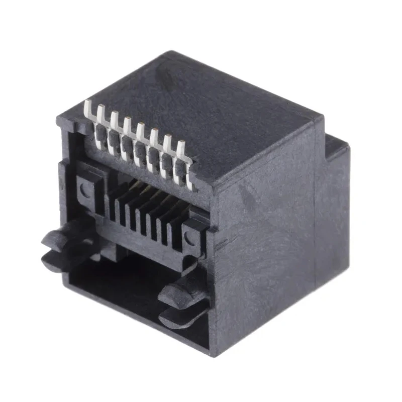 Molex RJ45 Connector Female Surface Mount Cat3 Unshielded Straight 1 Port 8 Way 