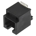 Molex RJ11 Connector Female Surface Mount Cat3 Unshielded Vertical 1 Port 6 Way 