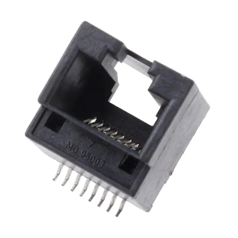 Molex RJ45 Connector Female Surface Mount Cat3 Unshielded Straight 1 Port 8 Way 
