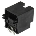 Molex RJ11 Connector Female Surface Mount Cat3 Unshielded Vertical 1 Port 6 Way 