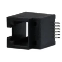 Molex RJ11 Connector Female Surface Mount Cat3 Unshielded Vertical 1 Port 6 Way 