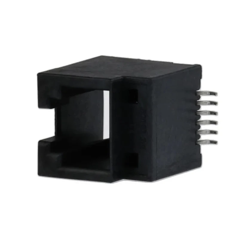 Molex RJ11 Connector Female Surface Mount Cat3 Unshielded Vertical 1 Port 6 Way 