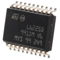 STMicroelectronics Brushed DC Motor Driver IC Full Bridge 52 V 1.4 A 20-Pin SOIC L6225D
