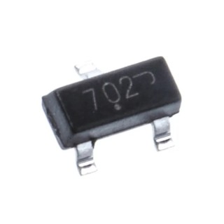 onsemi N-Channel MOSFET 115 mA, 60 V Enhancement, 3-Pin SOT-23 2N7002LT1G