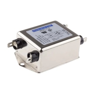 RS PRO Chassis Mount RFI Filter, 10 A, 250V AC, 1 Stage, Tab Termination, RES5F Series 386-4245