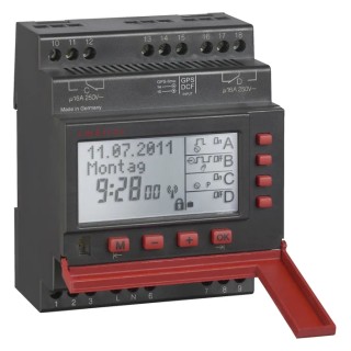 Muller Digital SC DIN Rail Time Switch 2-Channel 230V AC SC 98.20 PRO 230V 50-60HZ