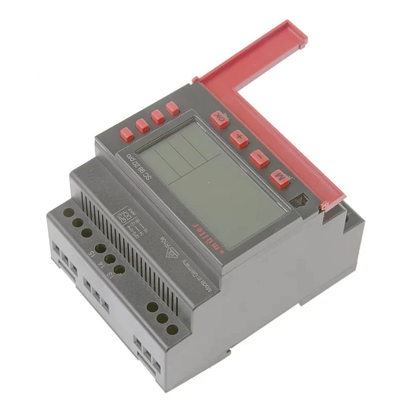 Muller Digital SC DIN Rail Time Switch 2-Channel 230V AC SC 98.20 PRO 230V 50-60HZ