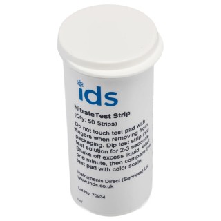 Instruments Direct Single Parameter Nitrate pH Test Strips 50 Strips NIT502