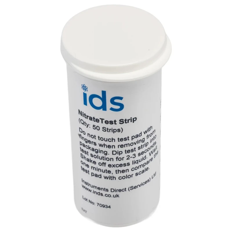 Instruments Direct Single Parameter Nitrate pH Test Strips 50 Strips NIT502