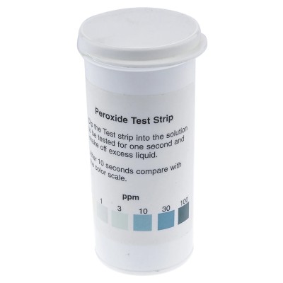 Instruments Direct Single Parameter Peroxide pH Test Strips, 50 Strips, Model PER100