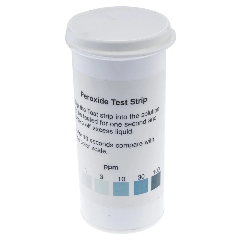 Instruments Direct Single Parameter Peroxide pH Test Strips, 50 Strips, Model PER100
