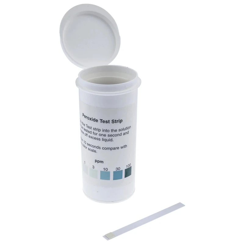 Instruments Direct Single Parameter Peroxide pH Test Strips, 50 Strips, Model PER100