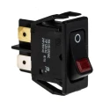 Marquardt Illuminated DPST On-Off On-Off Rocker Switch Panel 20A 250V AC 1555.3102