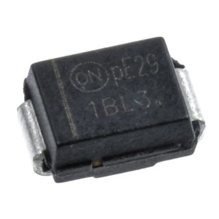 onsemi 30 V 2 A Surface Mount Schottky Diode DO-214AA MBRS130LT3G