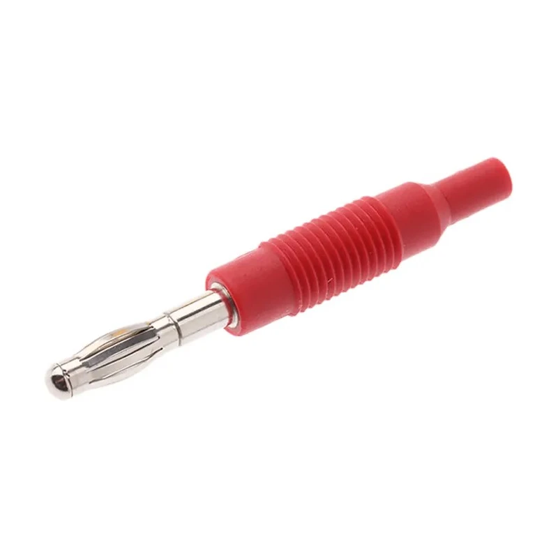 Hirschmann Test & Measurement Red 4 mm to 2 mm Male to Female Test Connector Adapter 6A 60V Beryllium Copper 973599101-