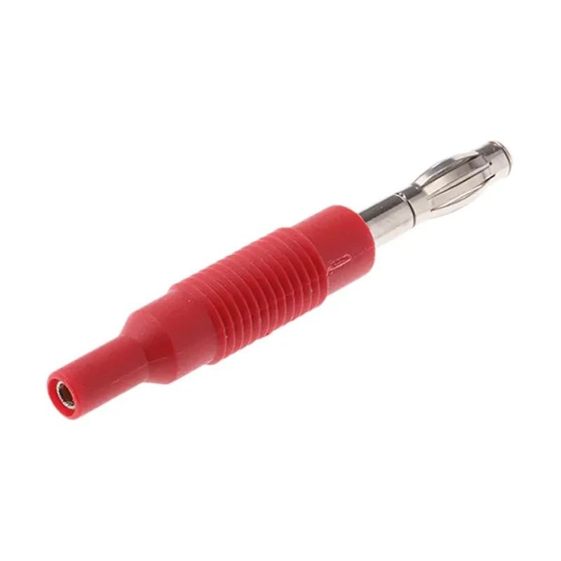 Hirschmann Test & Measurement Red 4 mm to 2 mm Male to Female Test Connector Adapter 6A 60V Beryllium Copper 973599101-