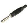 Hirschmann Test & Measurement Black Male Test Connector Adapter 4 mm to 2 mm 6A 60V Beryllium Copper Alloy 973599100-