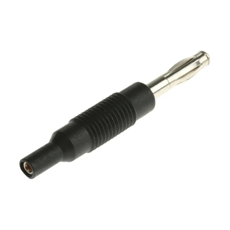 Hirschmann Test & Measurement Black Male Test Connector Adapter 4 mm to 2 mm 6A 60V Beryllium Copper Alloy 973599100-
