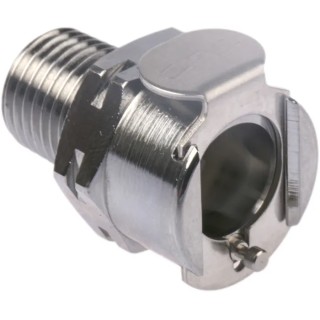 Colder Products Hose Connector Brass Body Male 6.35 mm Inside Diameter 17.3 bar Pressure LCD10004BSPT
