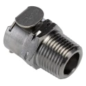 Colder Products Hose Connector Brass Body, 3/8 in BSPT Male Thread, Maximum Operating Pressure 17.3 bar LCD10006BSPT