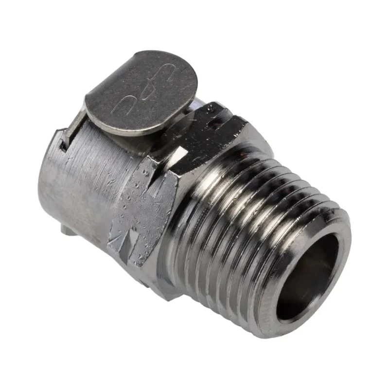 Colder Products Hose Connector Brass Body, 3/8 in BSPT Male Thread, Maximum Operating Pressure 17.3 bar LCD10006BSPT