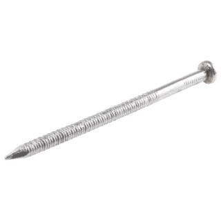 RS PRO Bright Steel Annular Ring Shank Nail 100 mm Length 5 mm Diameter 500 g Bag 385-0397
