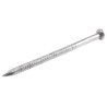 RS PRO Bright Steel Annular Ring Shank Nail 100 mm Length 5 mm Diameter 500 g Bag 385-0397