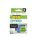 Dymo Black on Yellow Label Printer Tape 24 mm Width 7 m Length S0720980