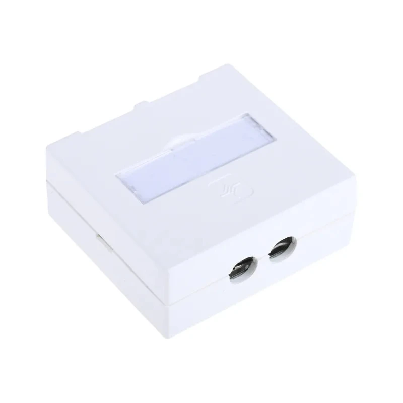 RS PRO Angled Cat6 2 Way RJ45 Surface Mount Socket with STP Shield Type 387-3924