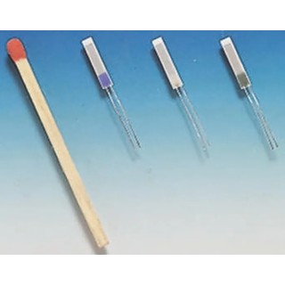 Jumo PT100 Ceramic Probe RTD Sensor 2 mm Diameter 5 mm Length Class B Accuracy 400 °C Max PT100