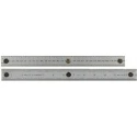 RS PRO 300 mm Stainless Steel Satin Chrome Ruler Imperial, Metric 387-0098