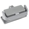 HARTING Han B Range Heavy Duty Power Connector Housing Bulkhead Mount Die Cast Aluminium IP65 1 Lever 16B 09300160306