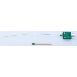 Reckmann Type K Thermocouple 0.5 mm Diameter, 38 mm Length, Miniature Plug, 1100 °C Maximum Temperature R9-1661-150